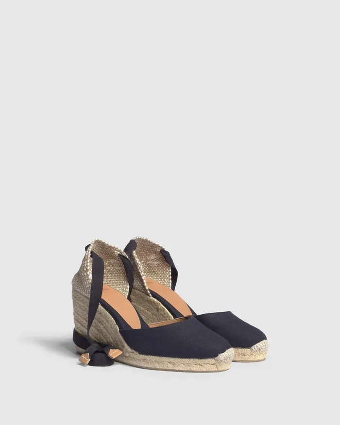 Castaer Carina8001 Azul Marino Women Wedges
