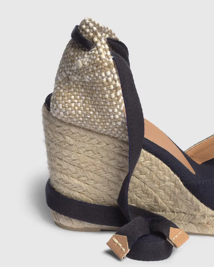 Castaer Carina8001 Azul Marino Women Wedges