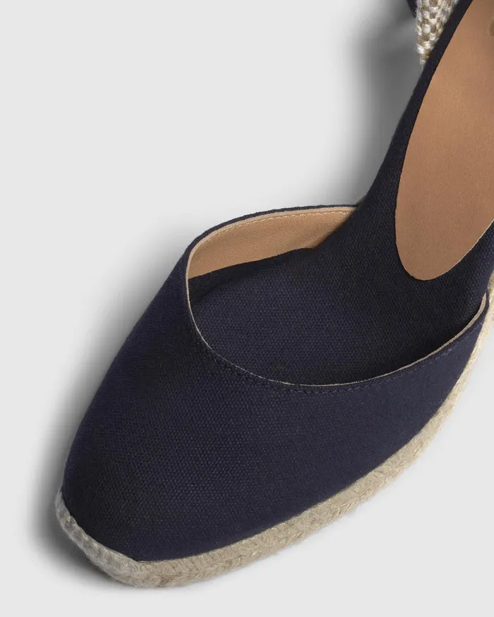 Castaer Carina8001 Azul Marino Women Wedges