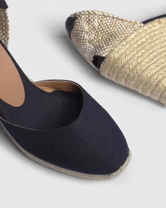 Castaer Carina8001 Azul Marino Women Wedges