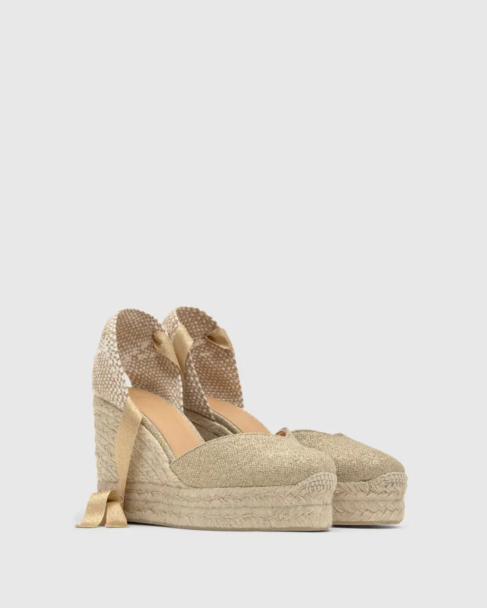 Castaer Chiara8ed032 Oro Claro Women Wedges