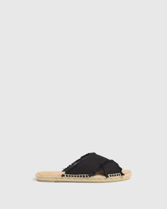 Castaer Palmera001 Negro Women Flats