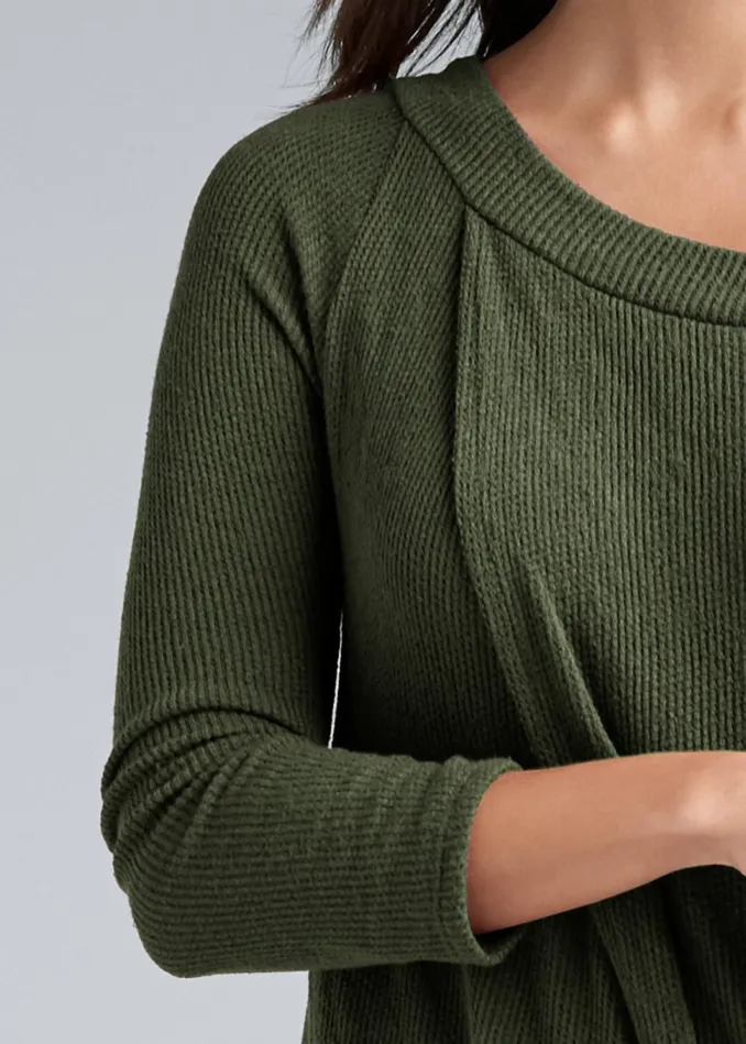 Casual Highlow Top Olive Women VENUS Tops