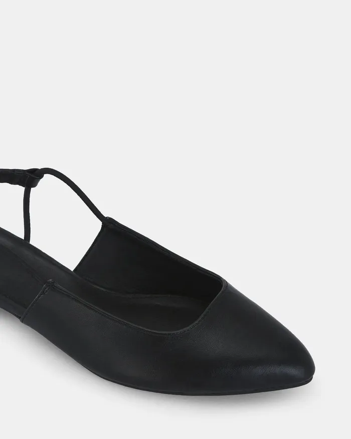 Casuals Women CROTONE BLACK Slip Ons NOVO Shoes