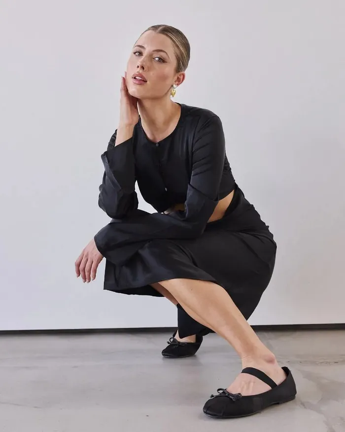 Casuals ZPINDERELLA BLACK Ballet Flats NOVO Shoes Women