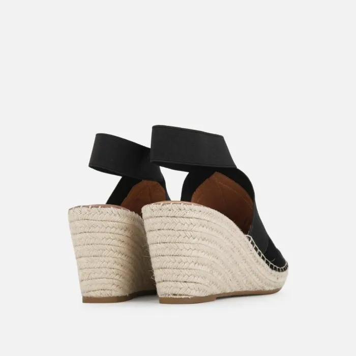 Charli Suede Espadrille Platform Sandal Black Women Kenneth Cole Gentle Souls