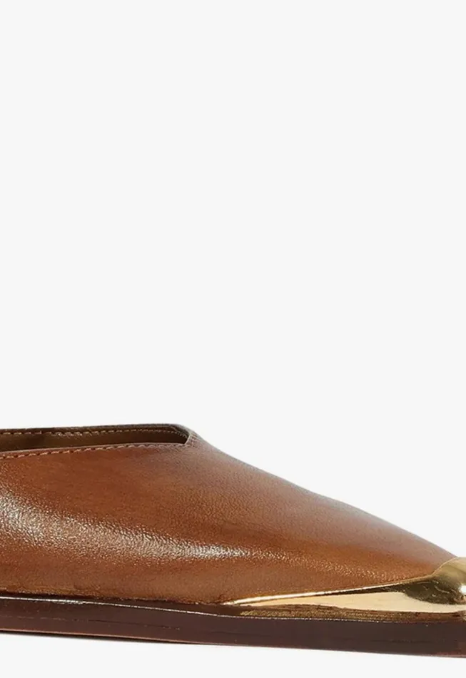 Charlotte Mule Pump Dark Caramel Women Schutz Shoes