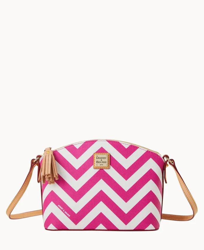 Chevron Robin Crossbody Fuchsia Woman Dooney and Bourke Crossbodies