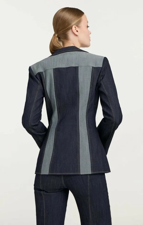 Cinq Sept Celie Blazer Indigo Women Blazers