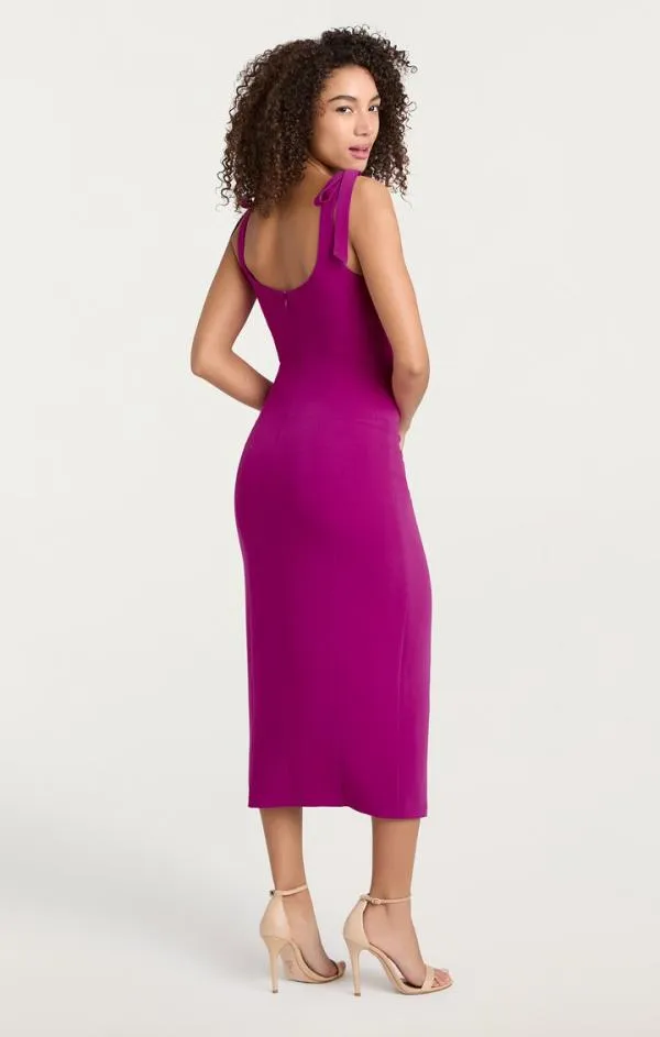 Cinq Sept Fynn Dress Vibrant Plum Women Midi