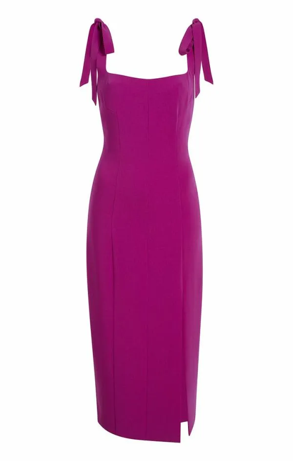Cinq Sept Fynn Dress Vibrant Plum Women Midi