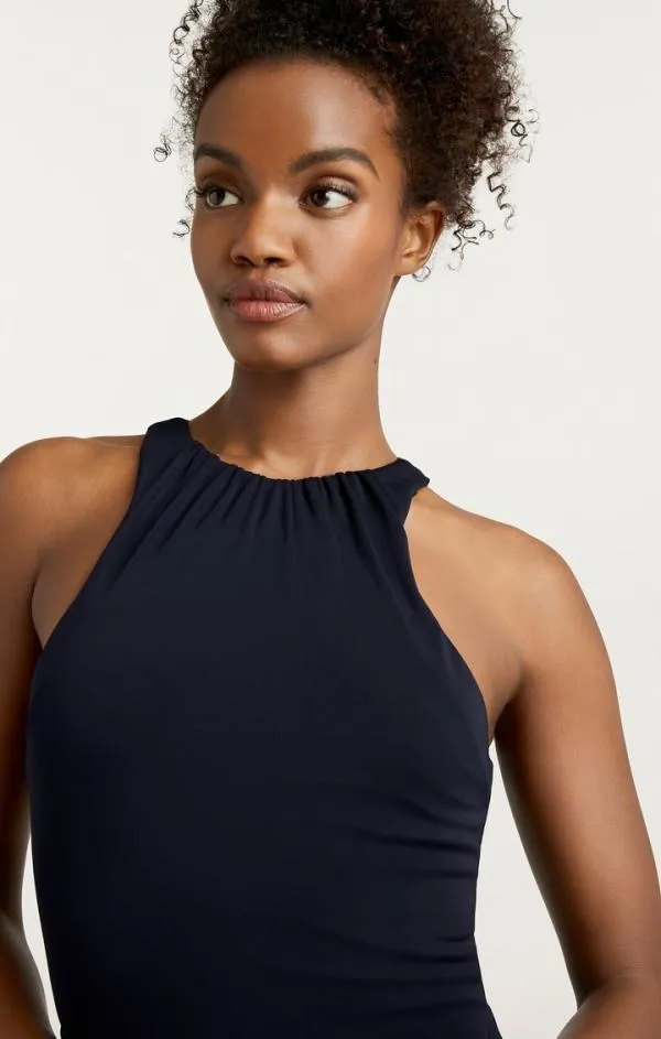 Cinq Sept Lezlie Dress Navy Women Midi