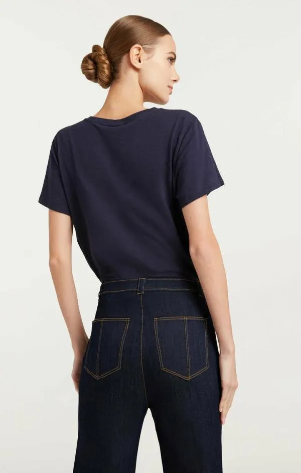 Cinq Sept Long Benji Pant Indigo Women Pants