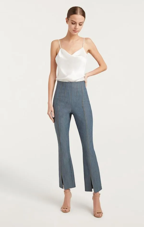 Cinq Sept Reverse Denim Laurie Pant Light Indigo Women Pants