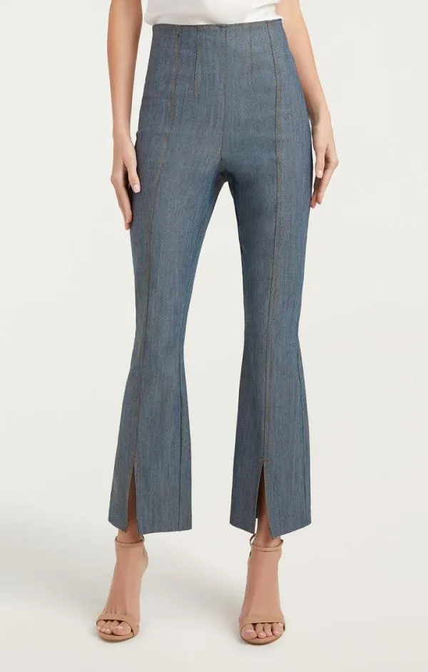 Cinq Sept Reverse Denim Laurie Pant Light Indigo Women Pants