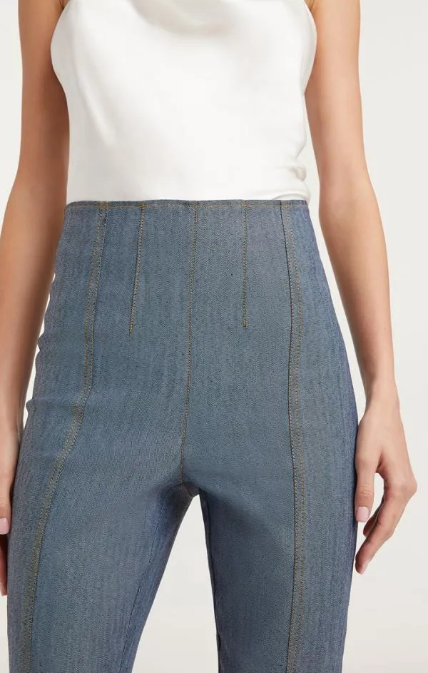 Cinq Sept Reverse Denim Laurie Pant Light Indigo Women Pants