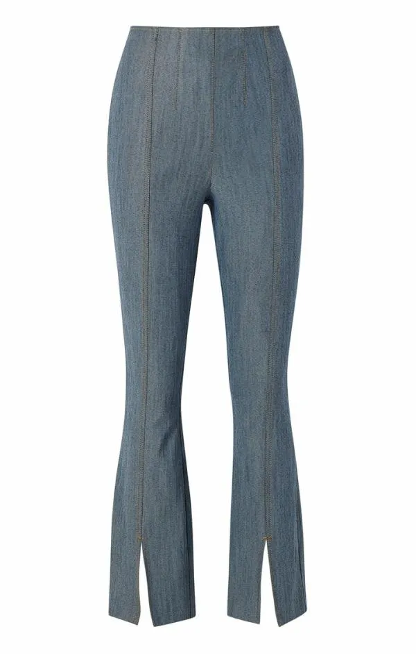 Cinq Sept Reverse Denim Laurie Pant Light Indigo Women Pants