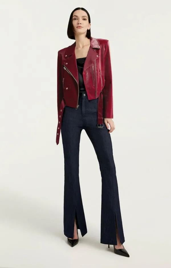 Cinq Sept Zoe Jacket Oxblood Women Outerwear