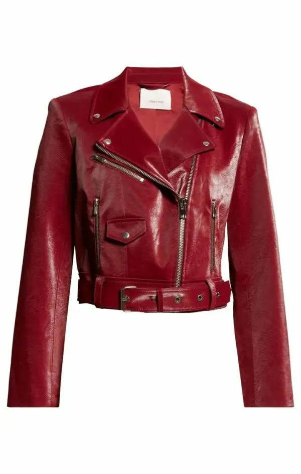 Cinq Sept Zoe Jacket Oxblood Women Outerwear