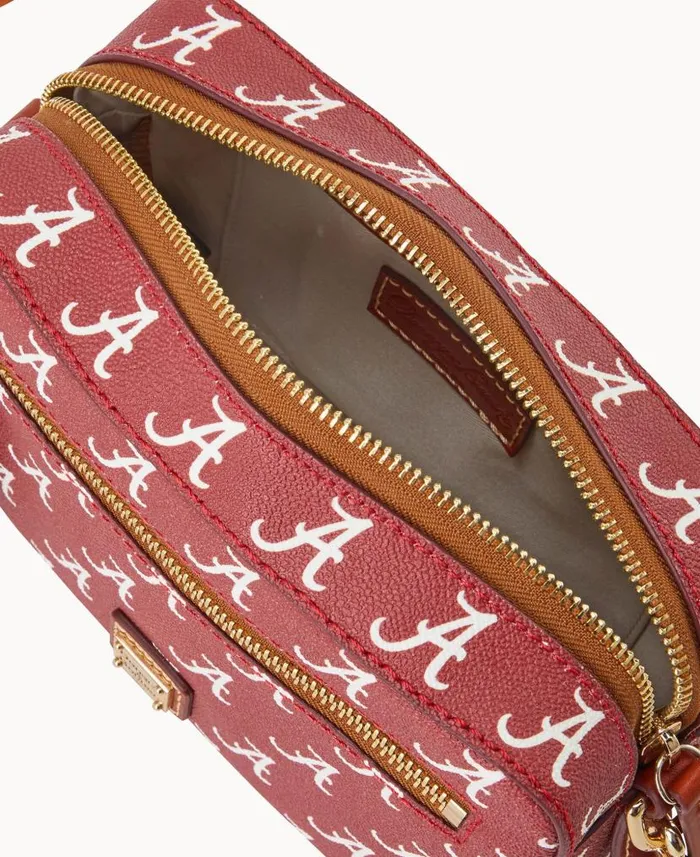 Collegiate University Of Alabama Camera Zip Crossbody U Of Alabama Woman Dooney and Bourke Crossbodies Collegiate University Of Alabama Camera Zip Crossbody U Of Alabama Woman Dooney and Bourke Crossbodies