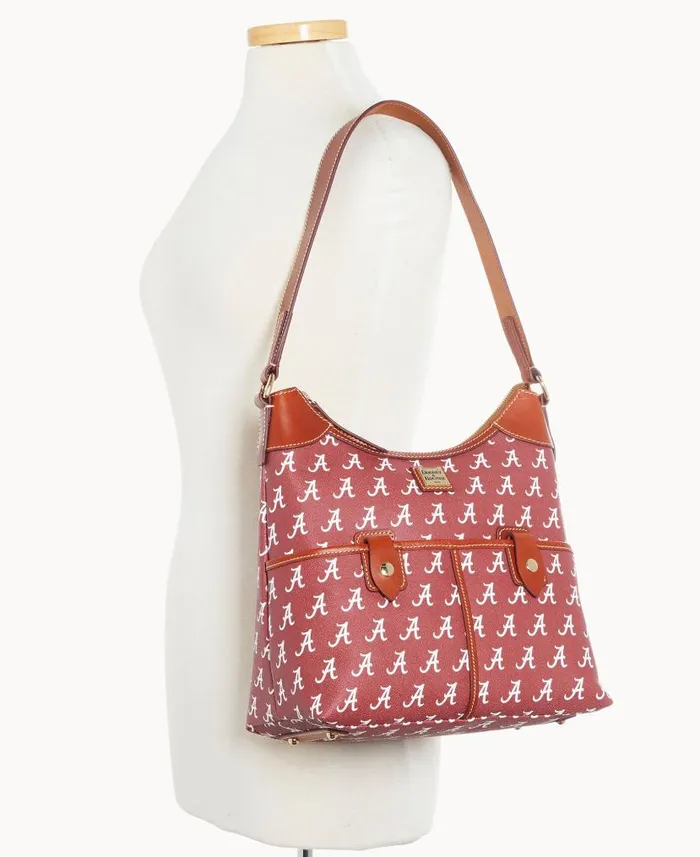 Collegiate University Of Alabama Zip Hobo U Of Alabama Woman Dooney and Bourke Shoulder Bags Collegiate University Of Alabama Zip Hobo U Of Alabama Woman Dooney and Bourke Shoulder Bags