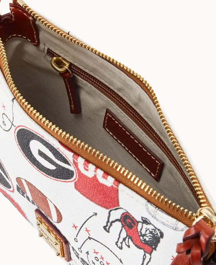 Collegiate University Of Georgia Crossbody Pouchette U Of Georgia Woman Dooney and Bourke Crossbodies Collegiate University Of Georgia Crossbody Pouchette U Of Georgia Woman Dooney and Bourke Crossbodies