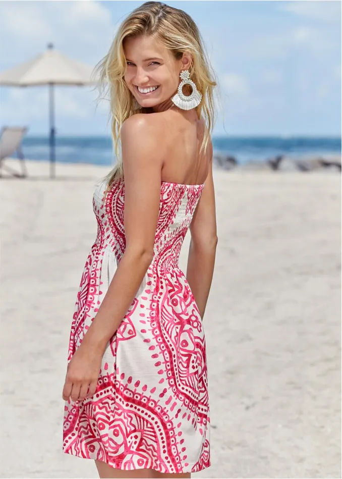 CONVERTIBLE DRESSSKIRT Pink Multi Women VENUS Dresses