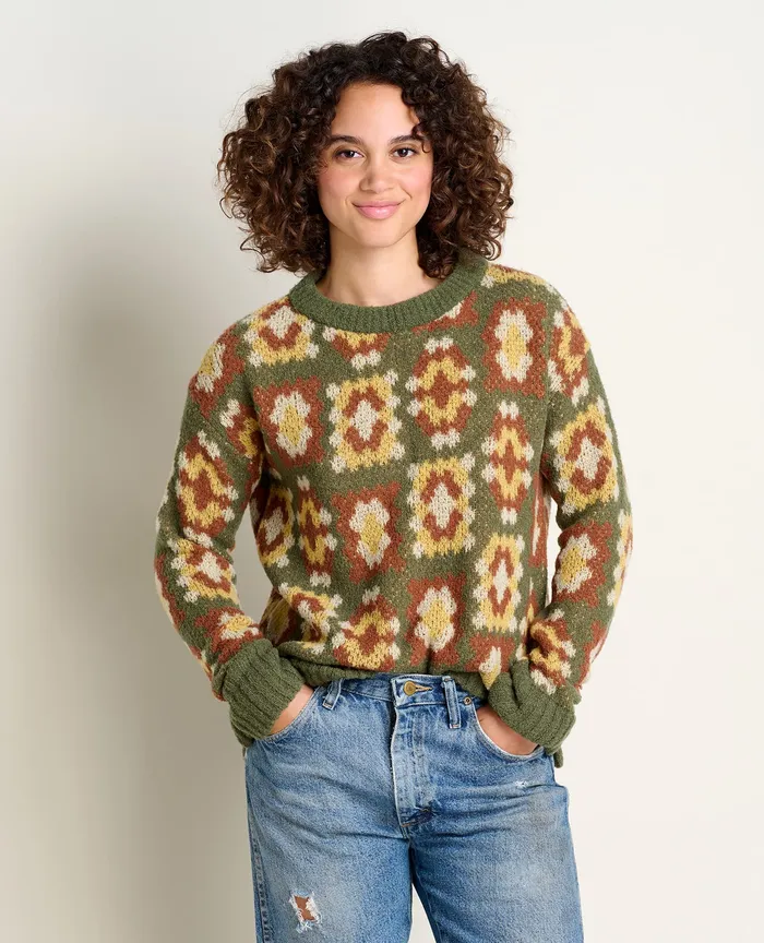 Cotati Dolman Sweater Granny Square Sweaters ToadandCo Women8217s