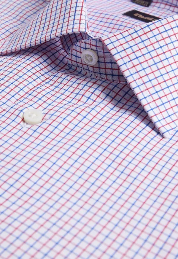 Cotton Tattersall Sport Shirt RedNavy Mens Sport Shirts Paulstuart Cotton Tattersall Sport Shirt RedNavy Mens Sport Shirts Paulstuart