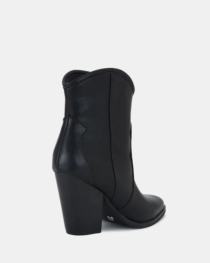Cowboy Boots NOVO Shoes Women HORSE BLACK