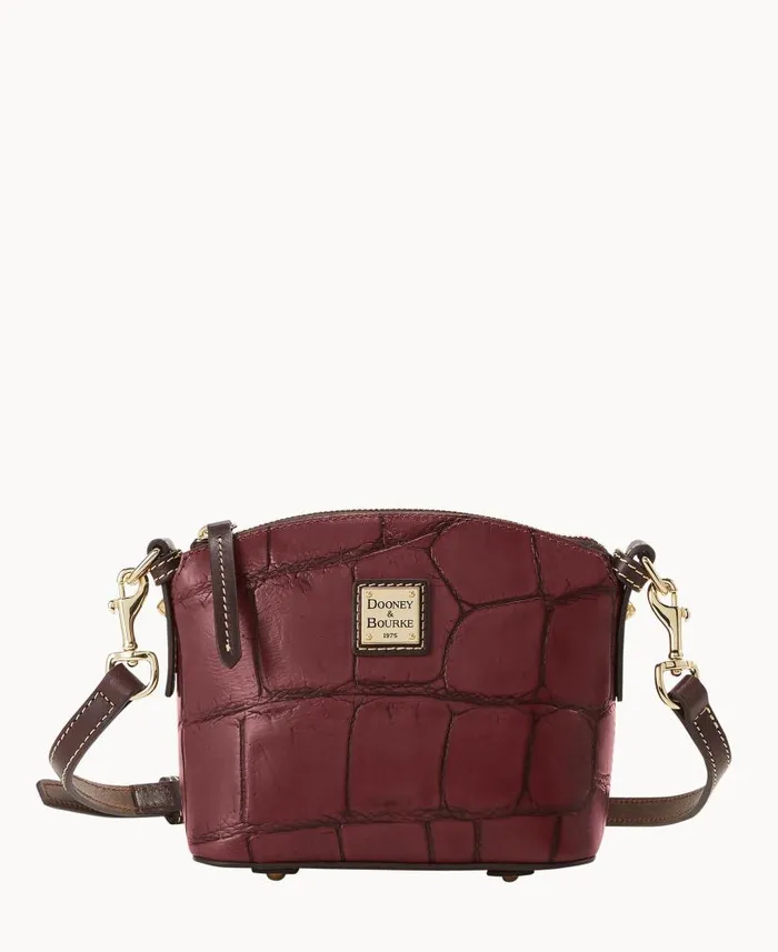 Denison Mini Domed Crossbody Bordeaux Woman Dooney and Bourke Crossbodies