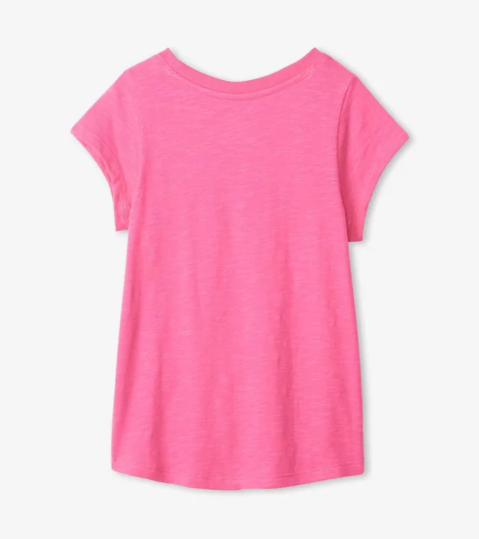 Doing Great Tie Front Tee Hatley