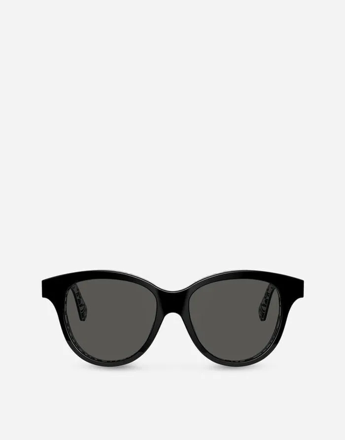 Dolce and Gabbana Accessories Children Logo Sunglasses Logo Graffiti Print