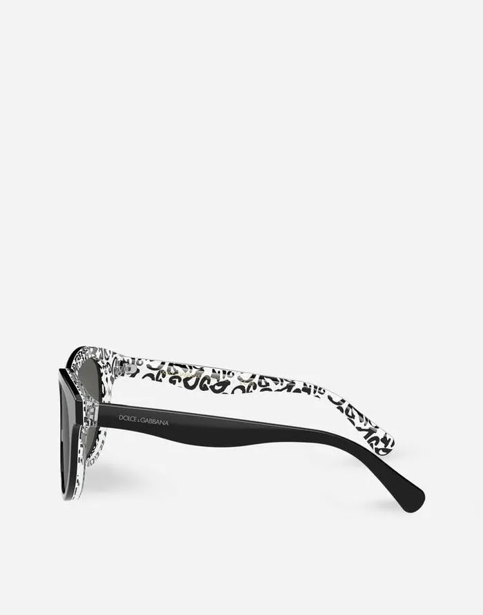 Dolce and Gabbana Accessories Children Logo Sunglasses Logo Graffiti Print Dolce and Gabbana Accessories Children Logo Sunglasses Logo Graffiti Print