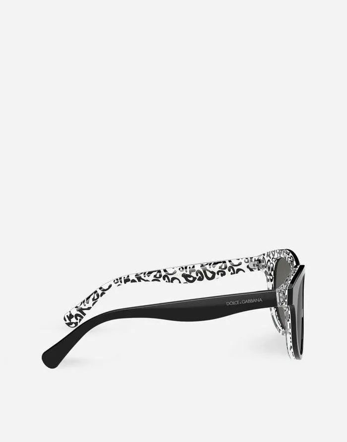 Dolce and Gabbana Accessories Children Logo Sunglasses Logo Graffiti Print Dolce and Gabbana Accessories Children Logo Sunglasses Logo Graffiti Print