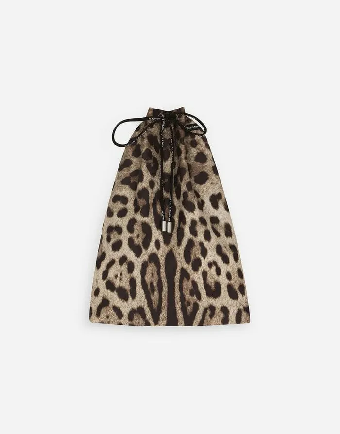 Dolce and Gabbana Beachwear Men Short Swim Trunks With Leopard Print Animal Print Dolce and Gabbana Beachwear Men Short Swim Trunks With Leopard Print Animal Print
