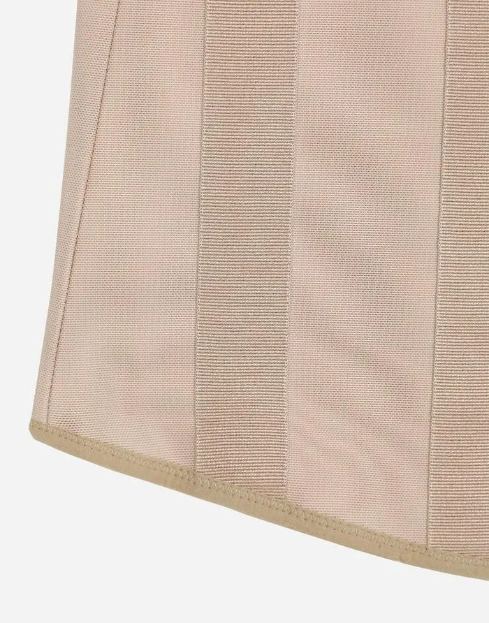 Dolce and Gabbana Belts Men Boned Marquisette Corset Beige Dolce and Gabbana Belts Men Boned Marquisette Corset Beige