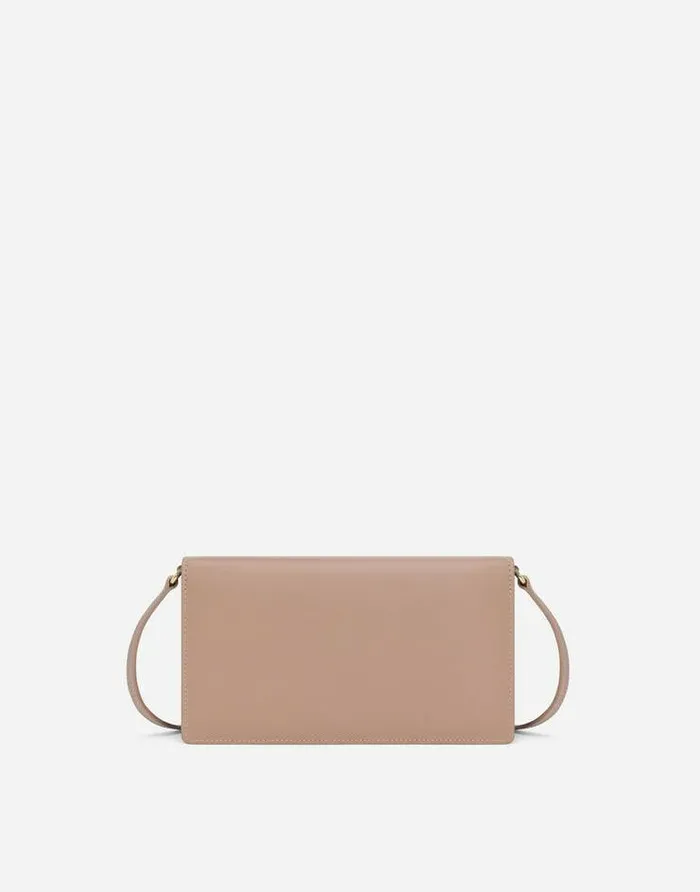 Dolce and Gabbana Clutches Mini And Micro Bags Women DG Logo Phone Bag Pale Pink Dolce and Gabbana Clutches Mini And Micro Bags Women DG Logo Phone Bag Pale Pink