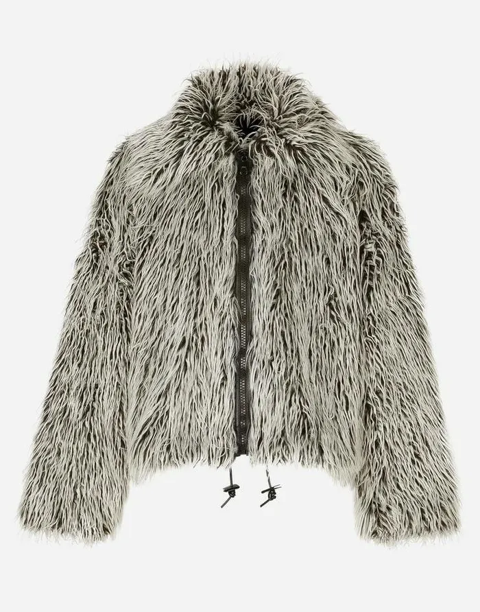 Dolce and Gabbana Coats And Jackets Men Reversible Nylon And Faux Fur Jacket Multicolor Dolce and Gabbana Coats And Jackets Men Reversible Nylon And Faux Fur Jacket Multicolor