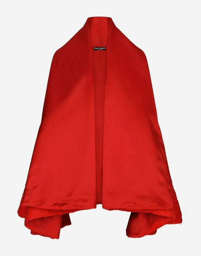 Dolce and Gabbana Coats And Jackets Women KIM DOLCEandGABBANA Terrycloth Coat Red Dolce and Gabbana Coats And Jackets Women KIM DOLCEandGABBANA Terrycloth Coat Red