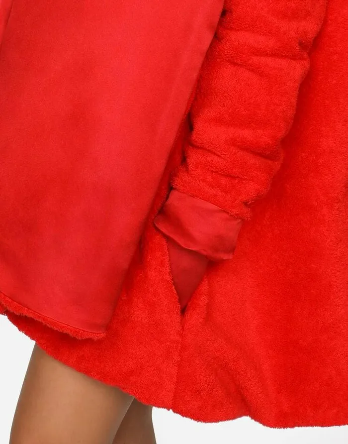 Dolce and Gabbana Coats And Jackets Women KIM DOLCEandGABBANA Terrycloth Coat Red Dolce and Gabbana Coats And Jackets Women KIM DOLCEandGABBANA Terrycloth Coat Red