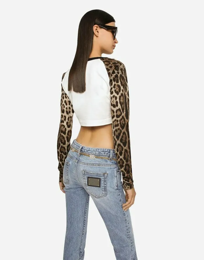 Dolce and Gabbana Denim Women Bellbottom Jeans Multicolor Dolce and Gabbana Denim Women Bellbottom Jeans Multicolor