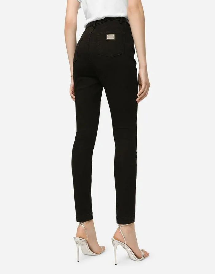 Dolce and Gabbana Denim Women Grace Jeans Multicolor Dolce and Gabbana Denim Women Grace Jeans Multicolor
