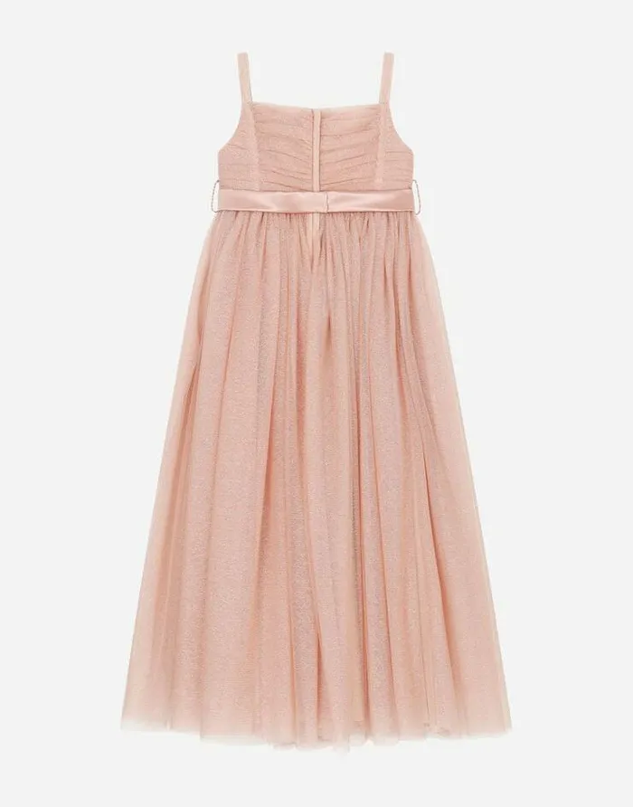 Dolce and Gabbana Dresses Children Sleeveless Tulle Dress Pink Dolce and Gabbana Dresses Children Sleeveless Tulle Dress Pink
