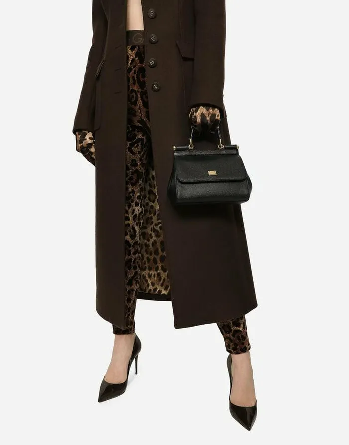 Dolce and Gabbana Handbags Women Large Sicily Handbag Black Dolce and Gabbana Handbags Women Large Sicily Handbag Black