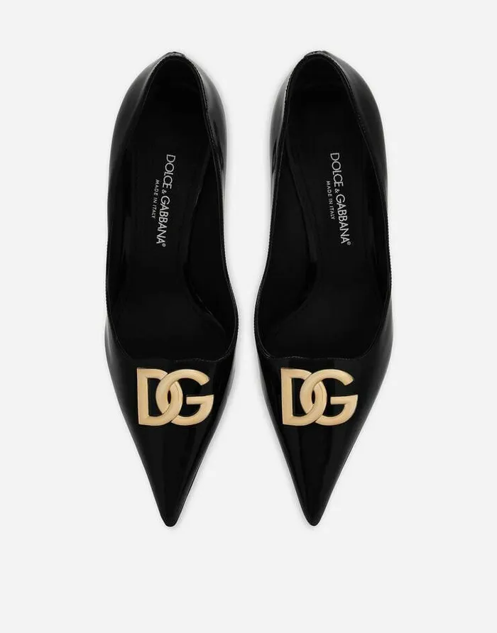 Dolce and Gabbana Pumps And Slingback Women Calfskin Pumps Black Dolce and Gabbana Pumps And Slingback Women Calfskin Pumps Black