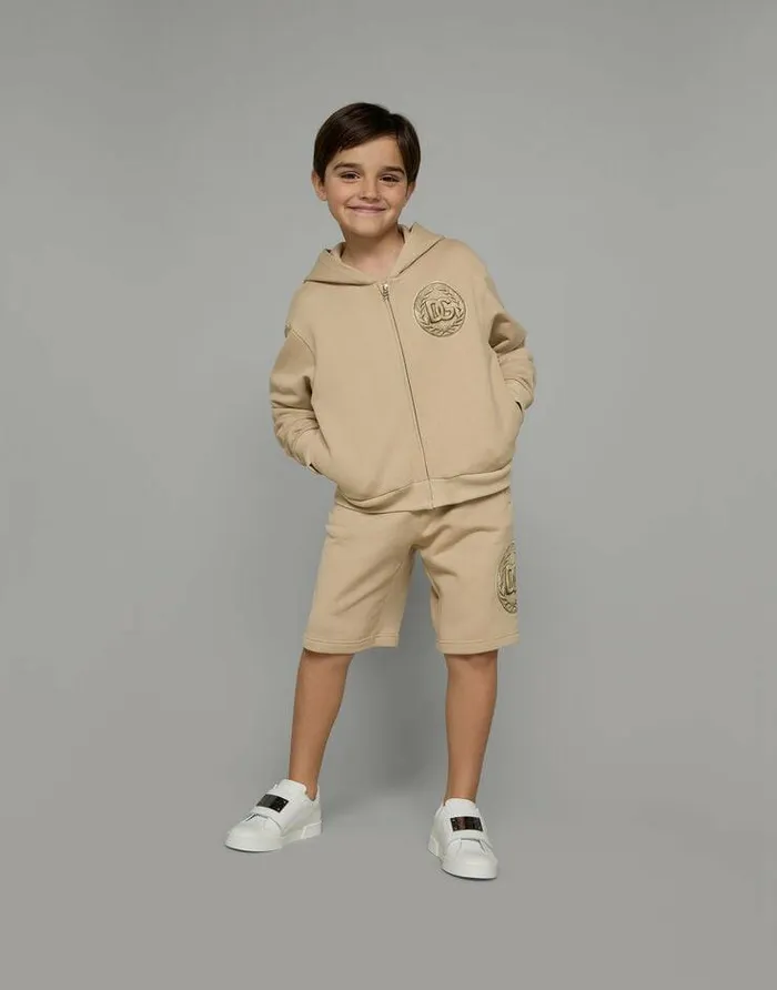 Dolce and Gabbana Shoes 2438 Children Calfskin Portofino Sneakers White Dolce and Gabbana Shoes 2438 Children Calfskin Portofino Sneakers White