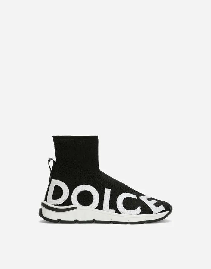 Dolce and Gabbana Shoes 2438 Children Sorrento 20 Stretch Mesh Hightop Sneakers Multicolor Dolce and Gabbana Shoes 2438 Children Sorrento 20 Stretch Mesh Hightop Sneakers Multicolor