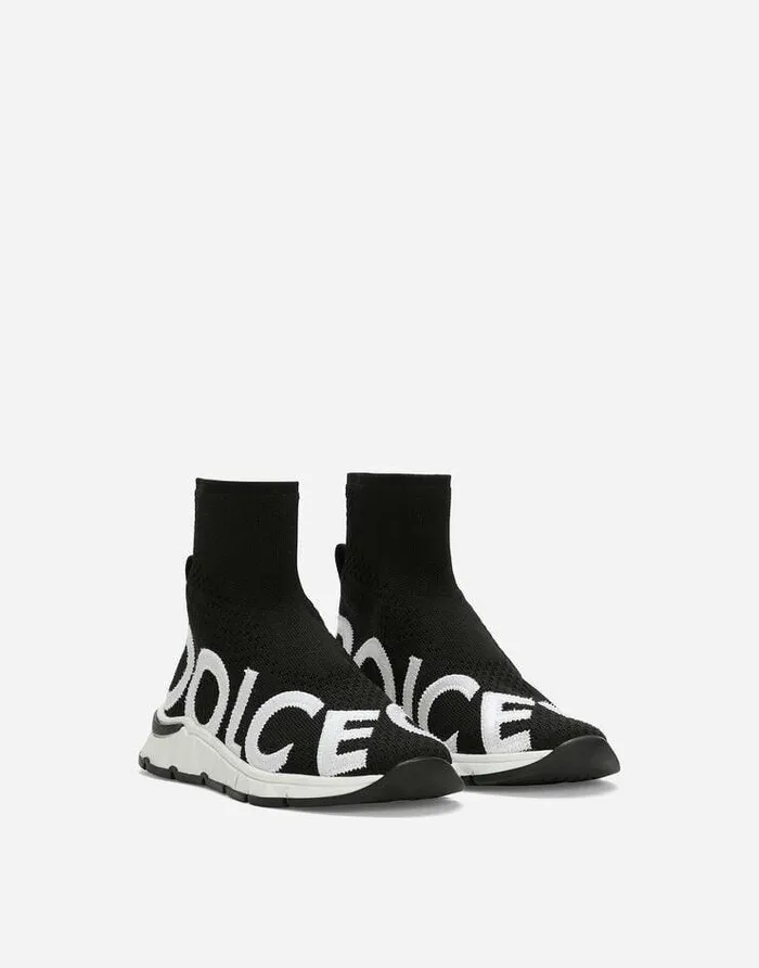 Dolce and Gabbana Shoes 2438 Children Sorrento 20 Stretch Mesh Hightop Sneakers Multicolor Dolce and Gabbana Shoes 2438 Children Sorrento 20 Stretch Mesh Hightop Sneakers Multicolor
