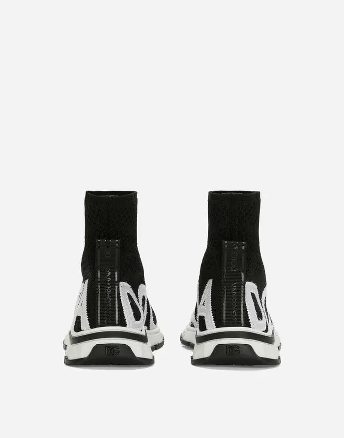 Dolce and Gabbana Shoes 2438 Children Sorrento 20 Stretch Mesh Hightop Sneakers Multicolor Dolce and Gabbana Shoes 2438 Children Sorrento 20 Stretch Mesh Hightop Sneakers Multicolor